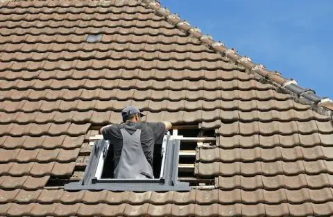 Pose de velux - Saint-Aubin-le-Cauf